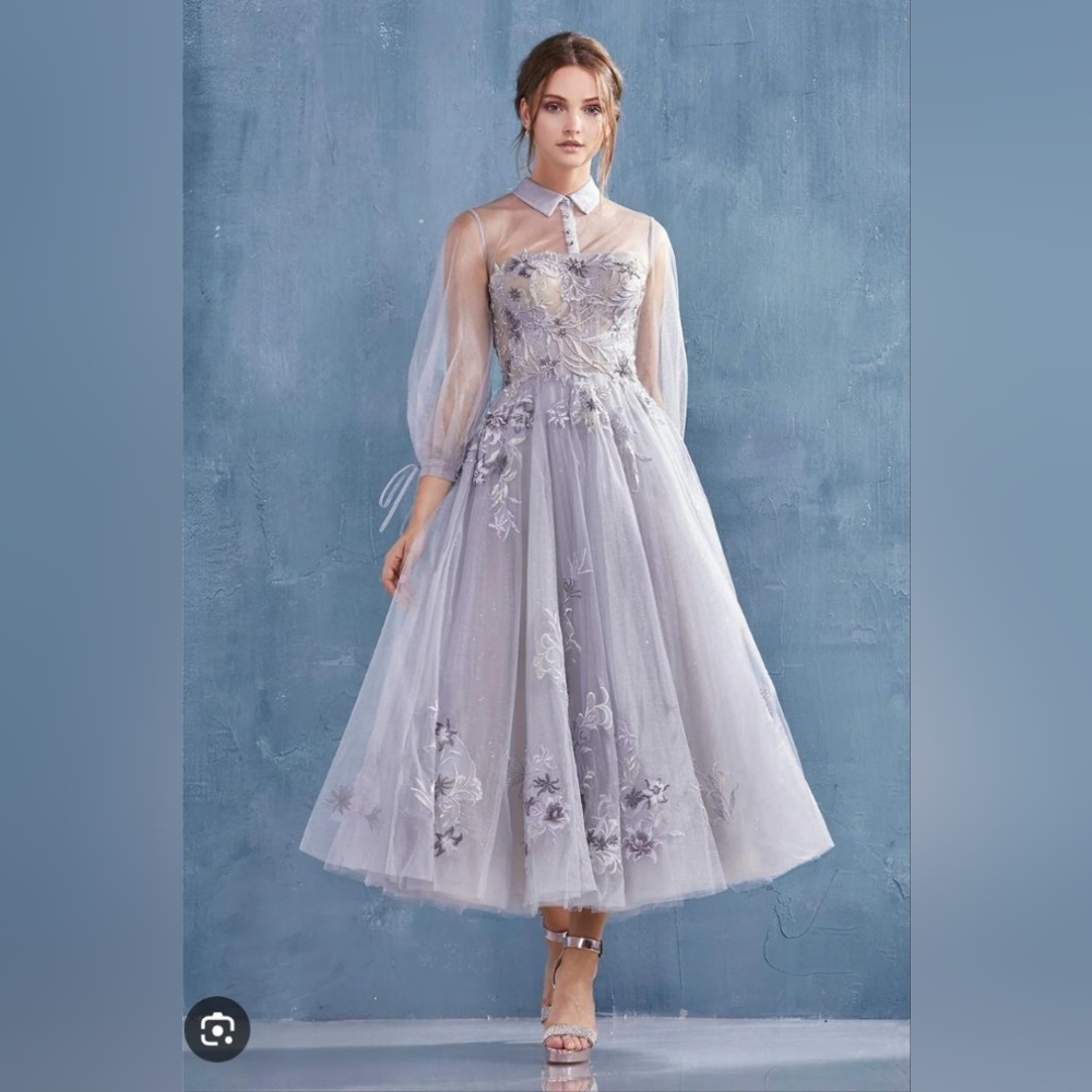 Andrea and Leo Couture Dress Style 0862- Size 6